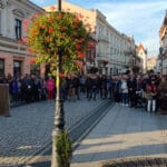 manifestacja antyrządowa w Nowym Sączu