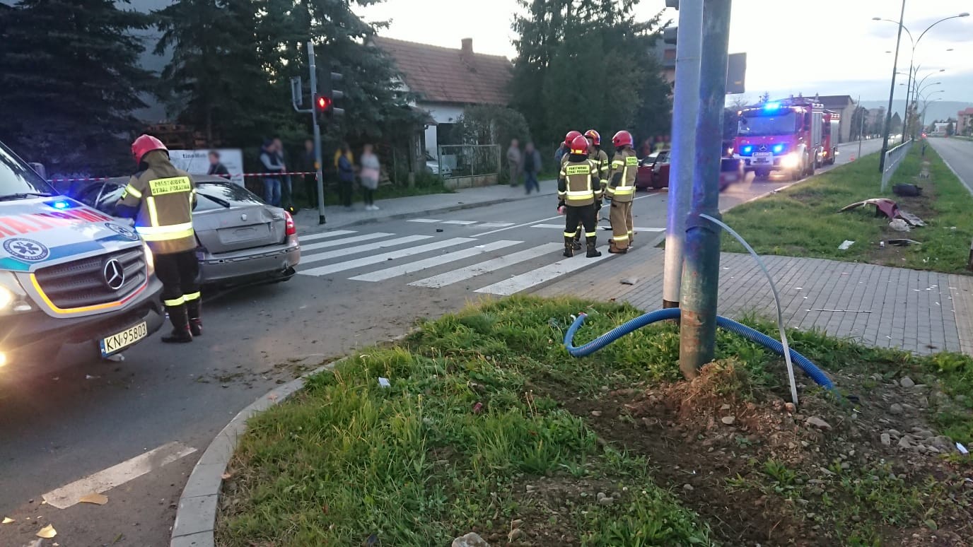 śmiertelny wypadek ul. Sucharskiego