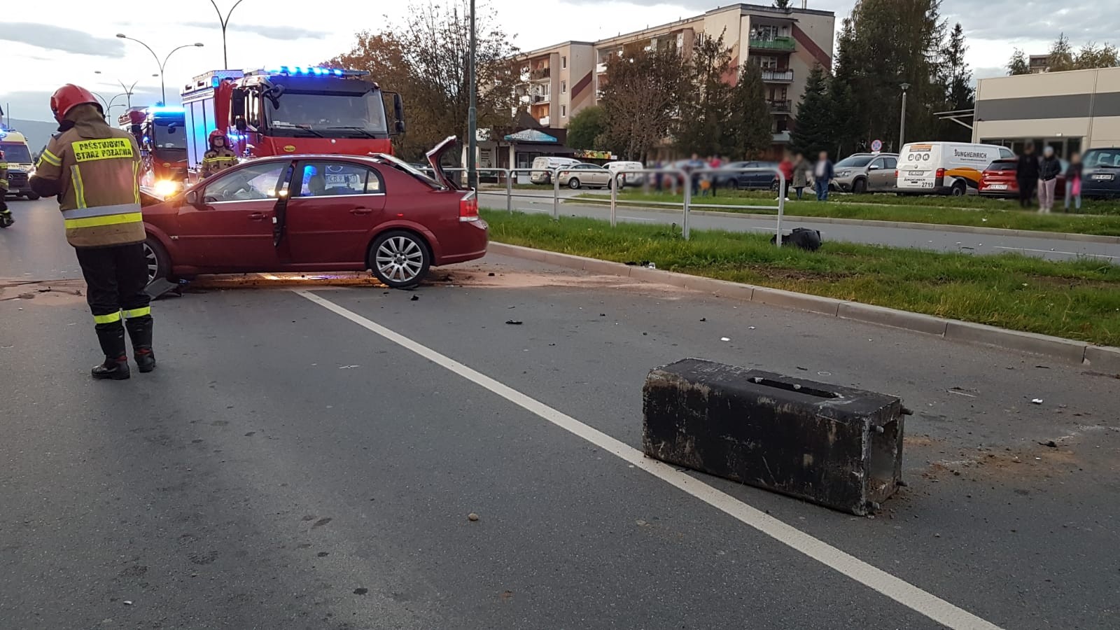 śmiertelny wypadek ul. Sucharskiego