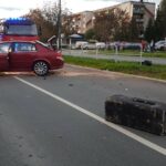 wypadek, ul. Sucharskiego Nowy Sącz