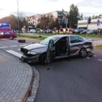 wypadek, ul. Sucharskiego Nowy Sącz
