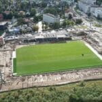 Sandecja K47, nowa murawa