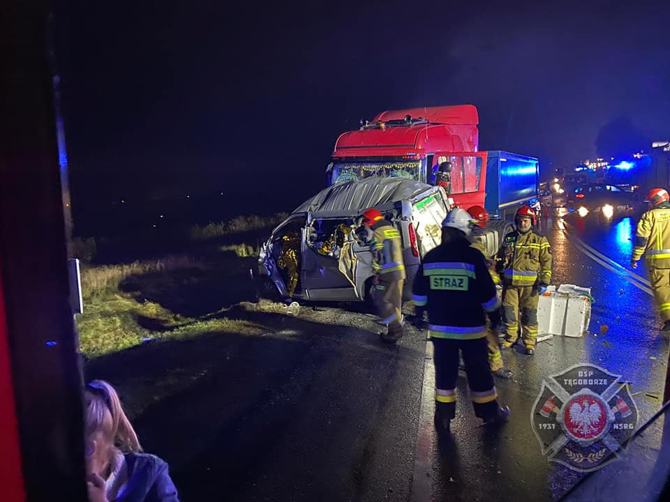 wypadek DK75 Bilsko