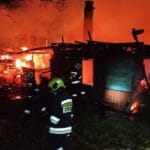 pożar, Bystra, nie żyje dwóch mężczyzn