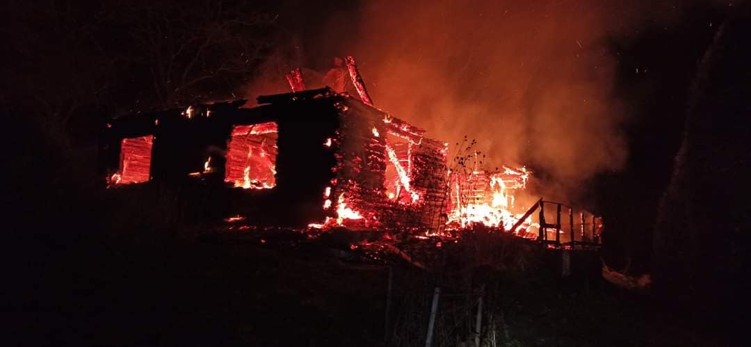 pożar, Bystra, nie żyje dwóch mężczyzn