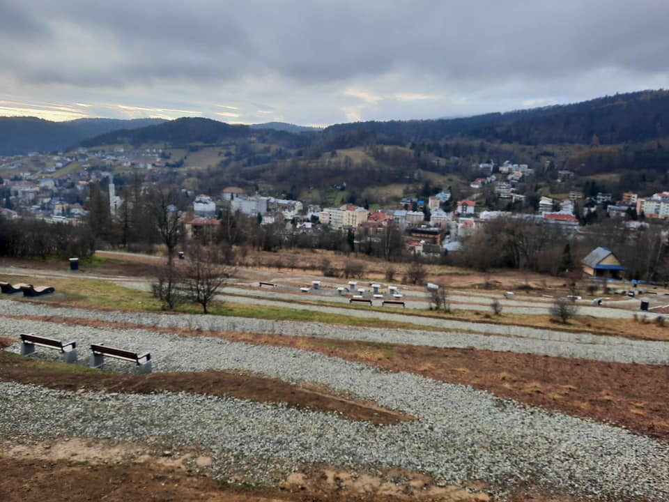 Ogrody Żywiołów, Góra Parkowa, Krynica-Zdrój