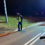 potrącenie pieszego w Bereście