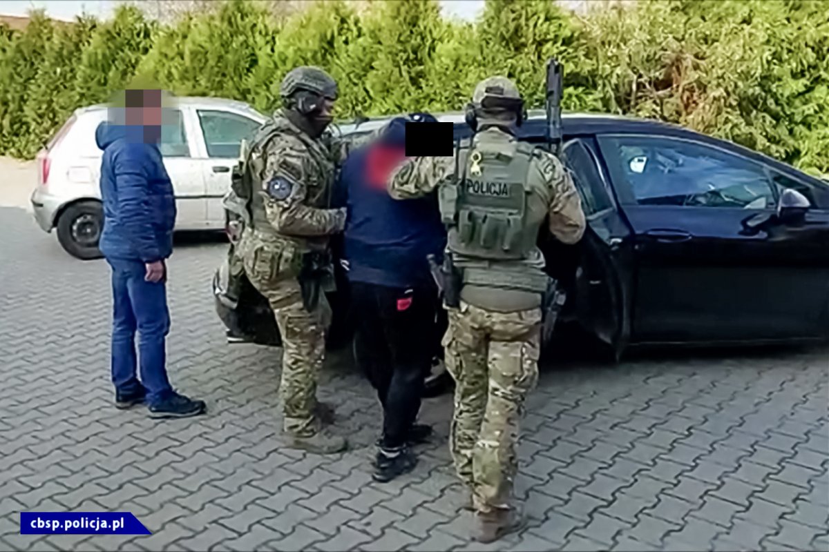 aresztowanie członków grupy przestępczej