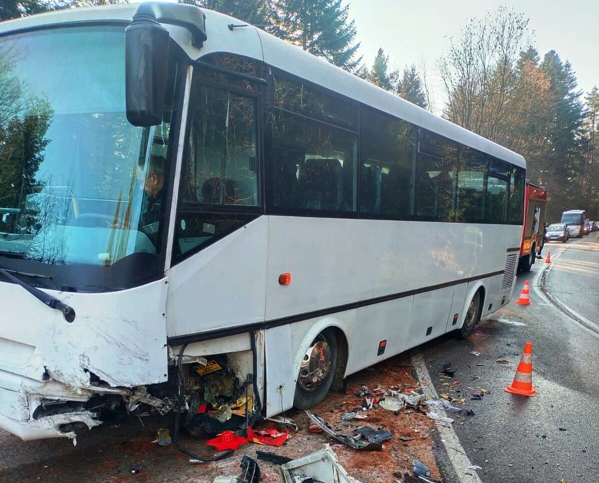 kolizja autobusu, Berest
