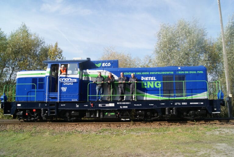 Lokomotywa w układzie dwupaliwowym – Gazodiesel powstała w Nowym Sączu