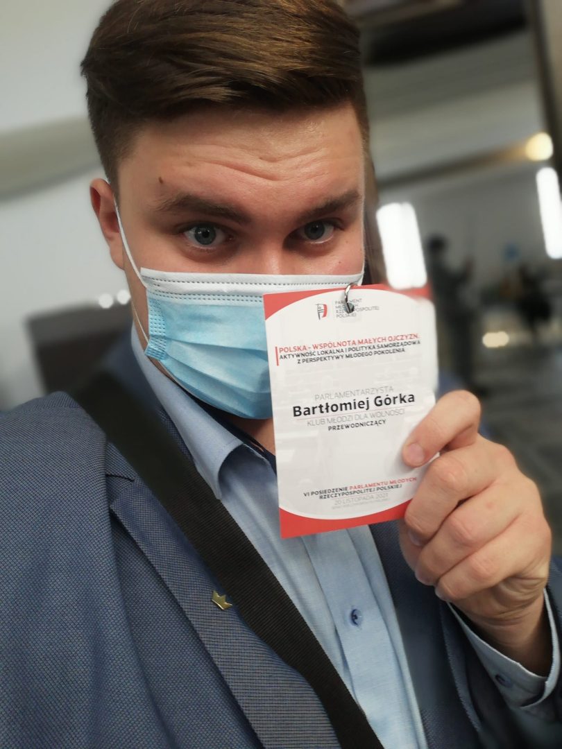 Limanowianin Bartłomiej Górka w Senacie RP