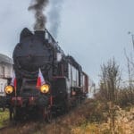 pociąg retro