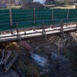 Korzenna - odbudowa mostu