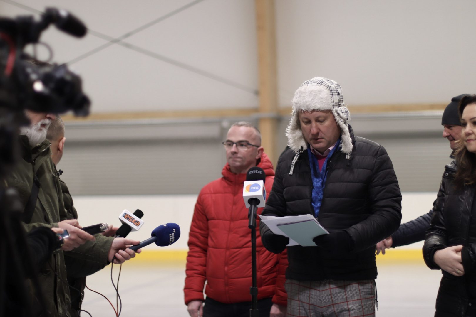 kryte lodowisko w Nowym Sączu, otwarcie