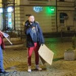 Protest przeciwko lex TVN Nowy Sącz