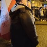 Protest przeciwko lex TVN Nowy Sącz