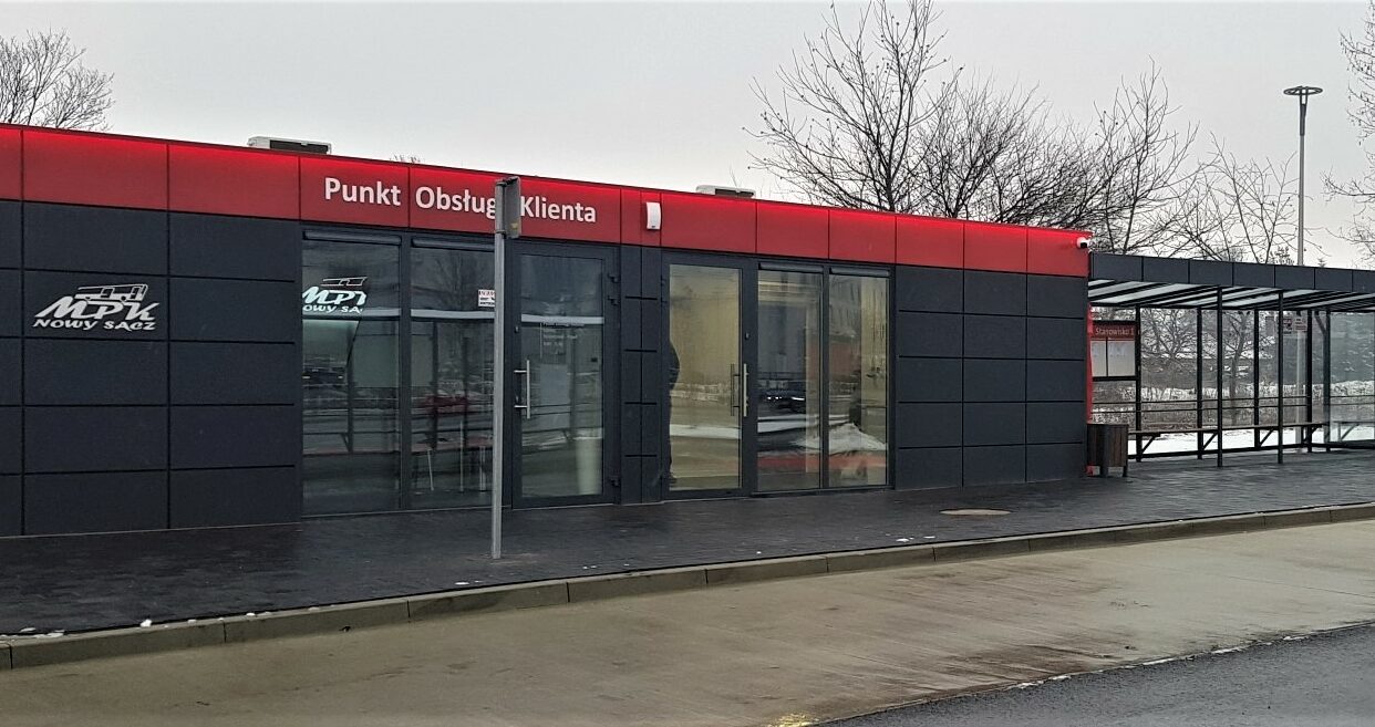 Nowy Sącz, dworzec przesiadkowy, Kiss and Ride, MPK