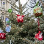choinki na nowosądeckim rynku