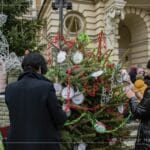 choinki na nowosądeckim rynku