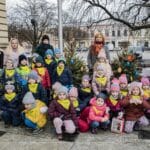 choinki na nowosądeckim rynku