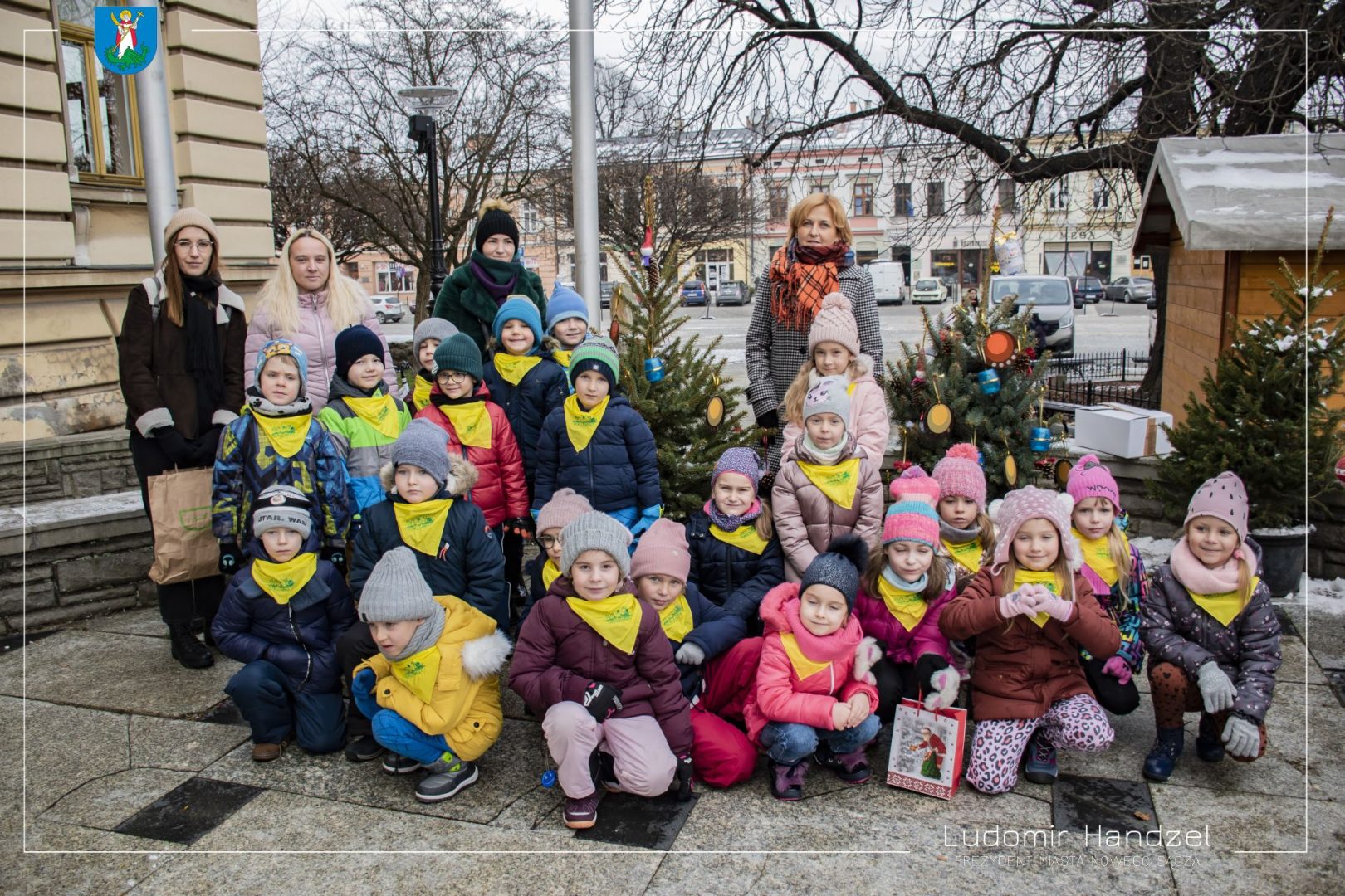 choinki na nowosądeckim rynku