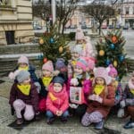 choinki na nowosądeckim rynku