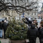 choinki na nowosądeckim rynku