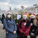 choinki na nowosądeckim rynku