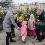 choinki na nowosądeckim rynku