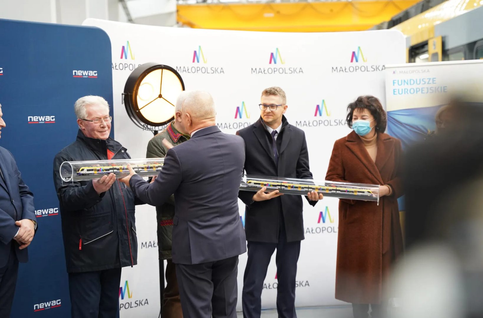 nowe pociągi Impuls 2 z fabryki Newag dla Województwa Małopolskiego