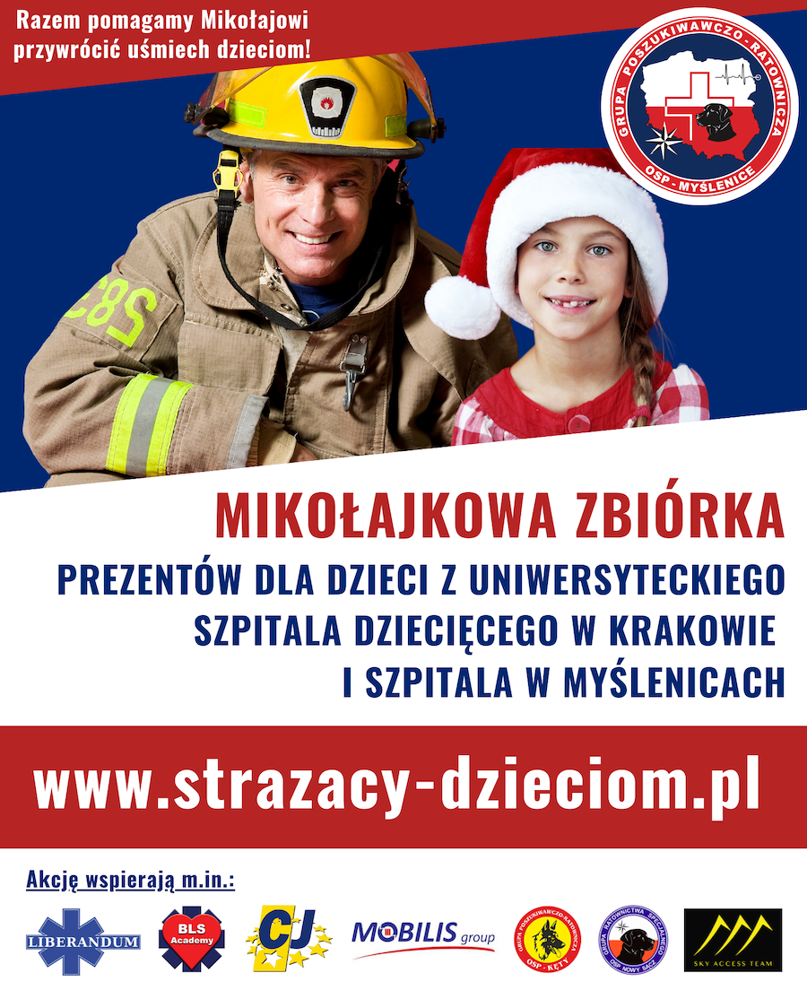 GRS OSP, Nowy Sącz. DTS, akcja mikołajkowa 