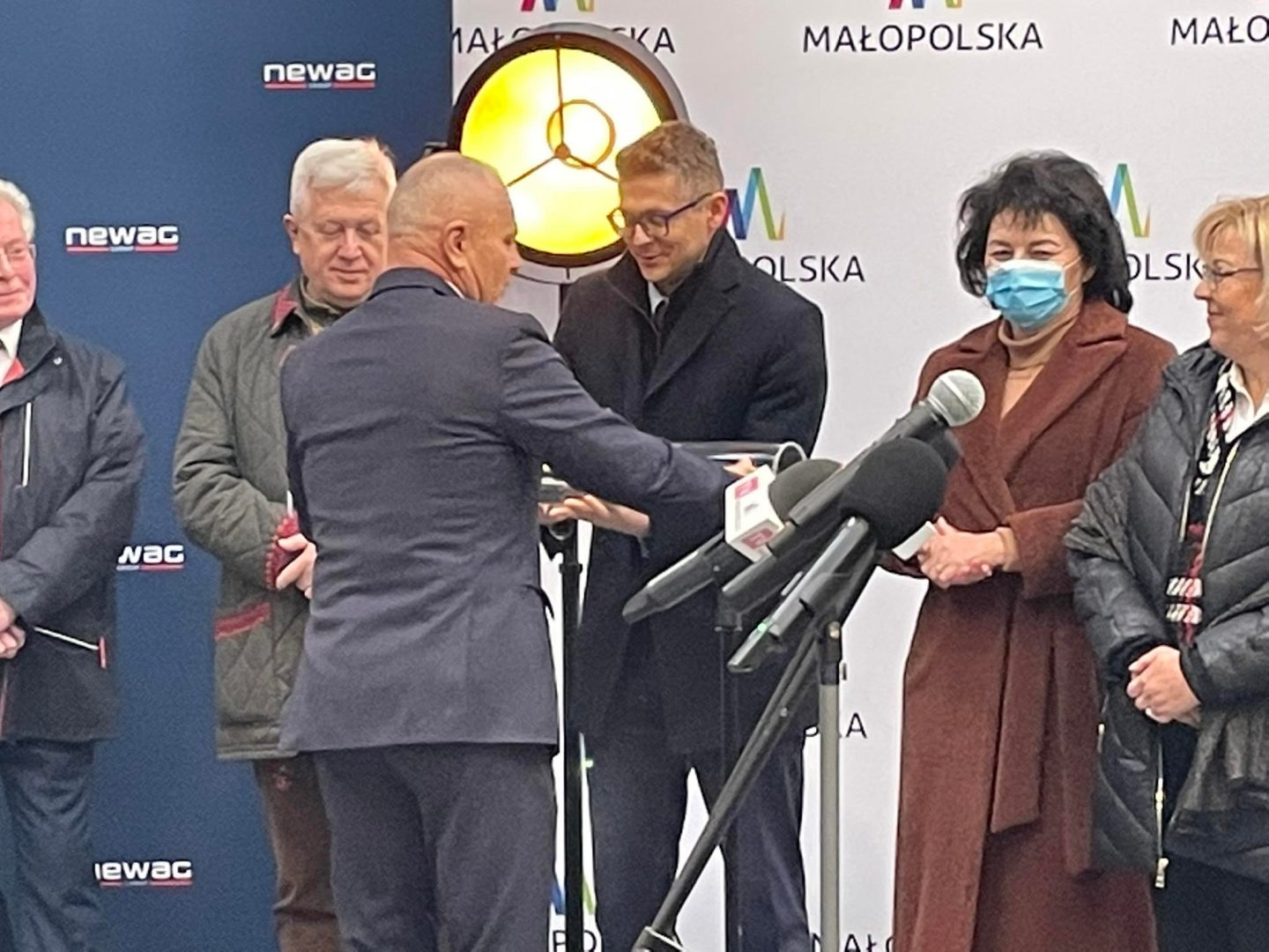 przekazanie pociągów Impuls 2 dla Województwa Małopolskiego
