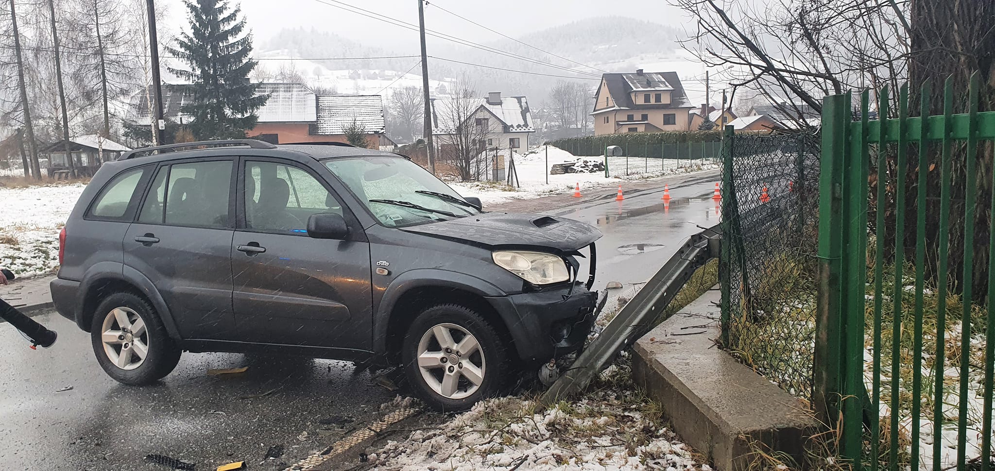 OSP Łososina Górna, wypadek