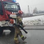 OSP Łososina Górna, wypadek