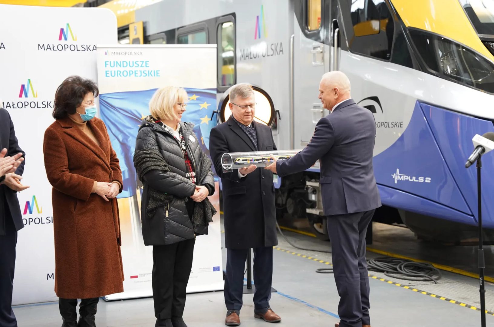 nowe pociągi Impuls 2 z fabryki Newag dla Województwa Małopolskiego