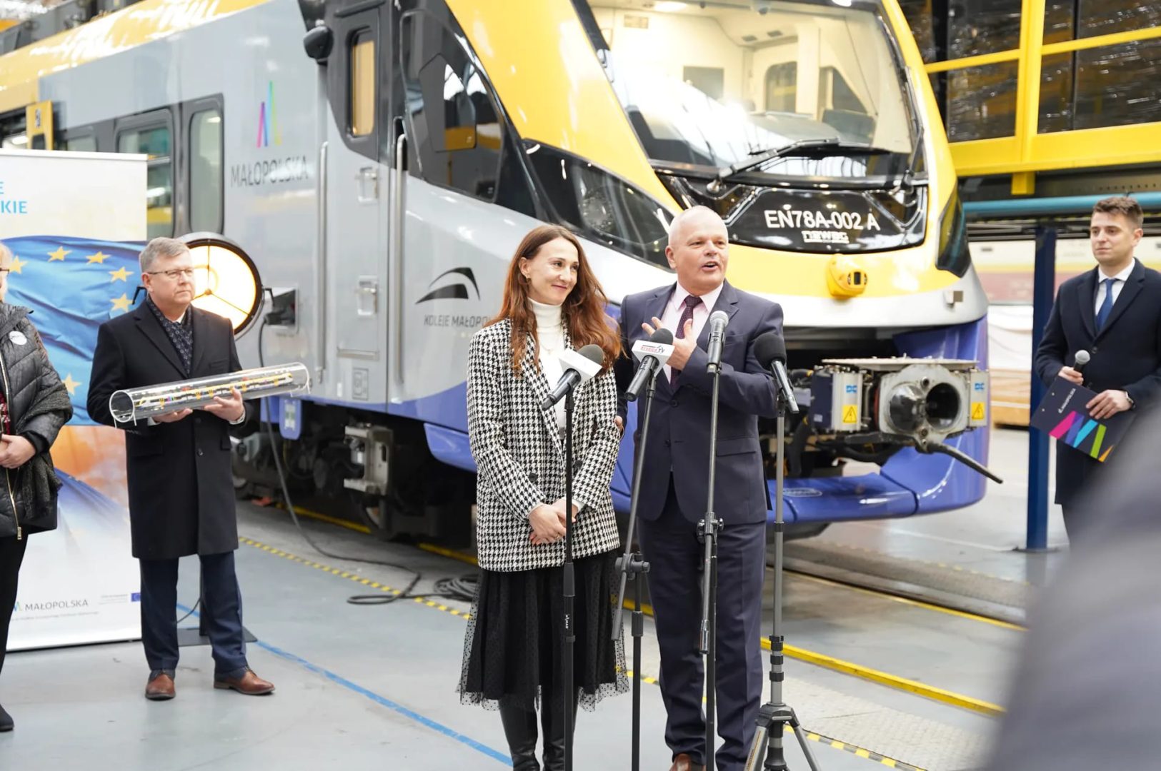 nowe pociągi Impuls 2 z fabryki Newag dla Województwa Małopolskiego