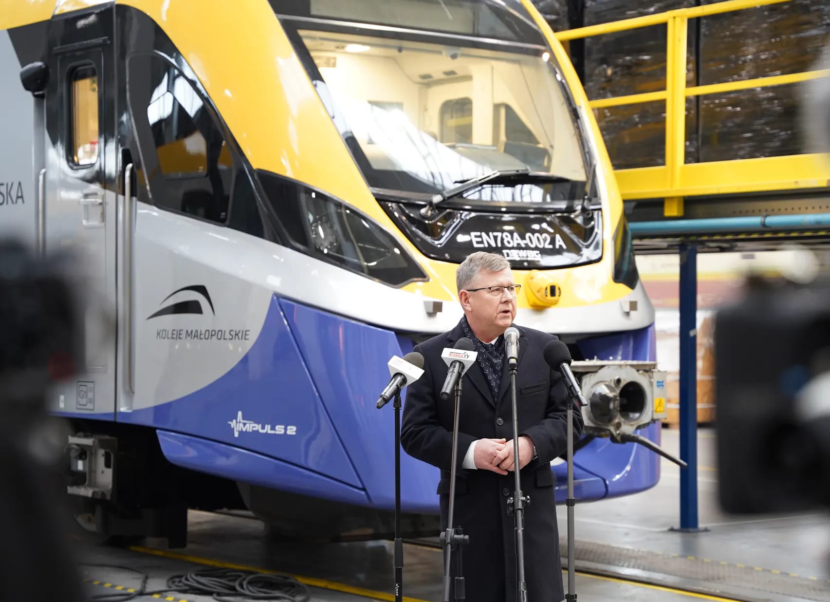nowe pociągi Impuls 2 z fabryki Newag dla Województwa Małopolskiego