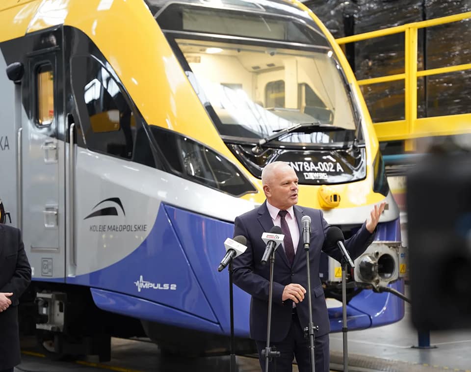 nowe pociągi Impuls 2 z fabryki Newag dla Województwa Małopolskiego