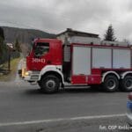 Kamionka Wielka, OSP Królowa Górna, samochód, most