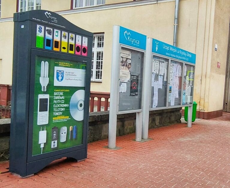 W Krynicy-Zdroju jest pierwszy Miejski Punkt Elektroodpadów