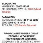 Weronika Tokarska, Mirek Tokarski, Gabriel Tokarski, Kąclowa, Moszczenica, dystrofia mięśniowa typ Duchenne’a