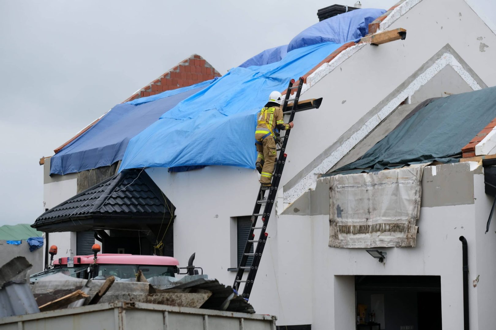 Librantowa, straty wyrządzone przez tornado