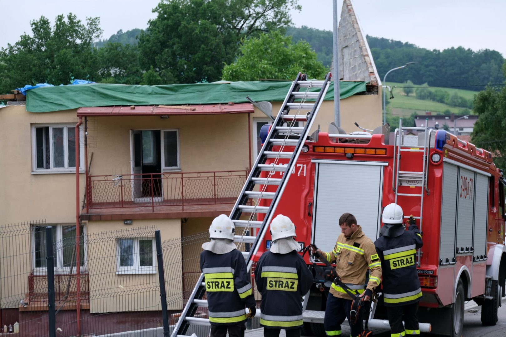 Librantowa, straty wyrządzone przez tornado