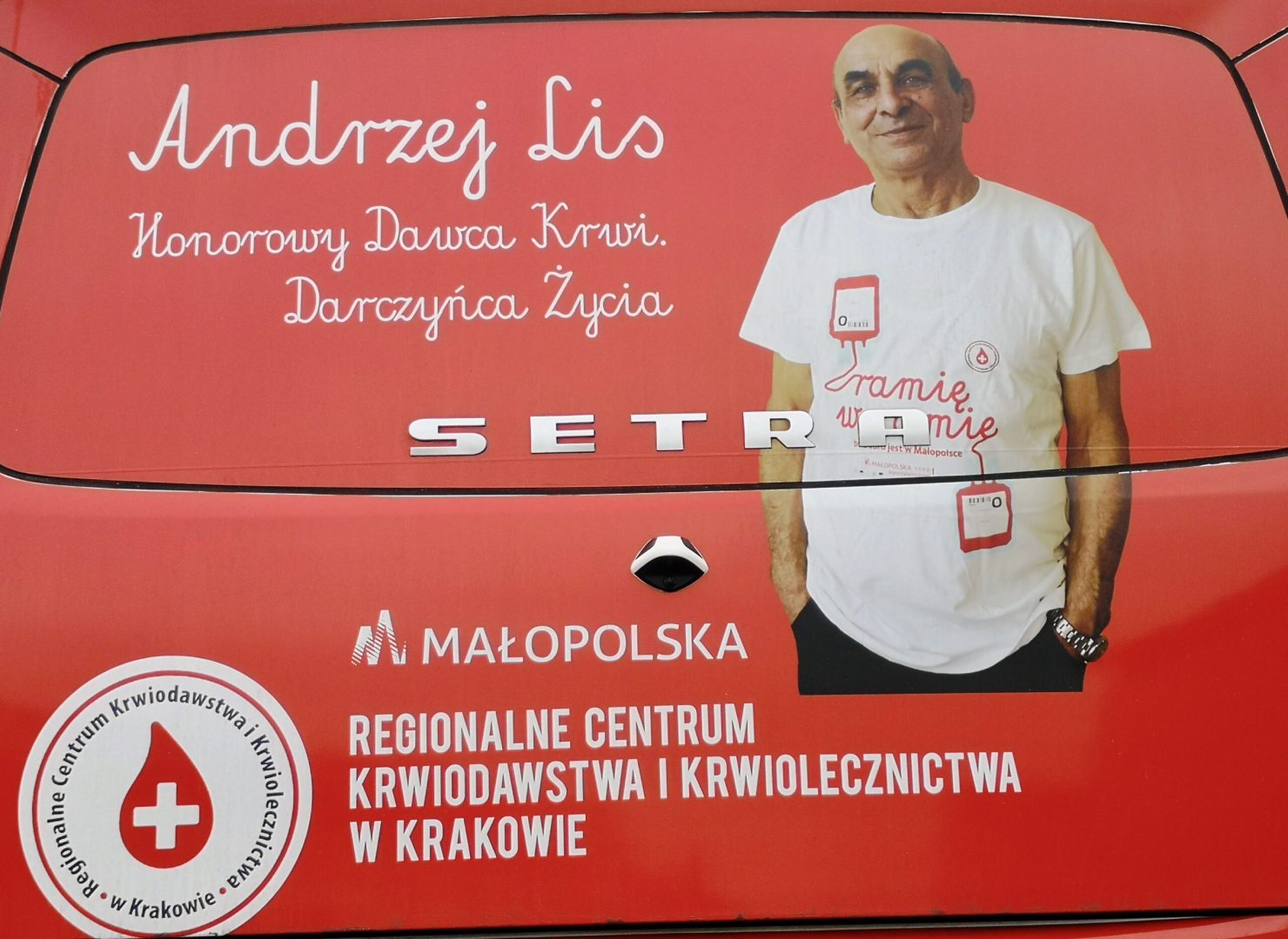 Andrzej Lis, darczyńca życia
