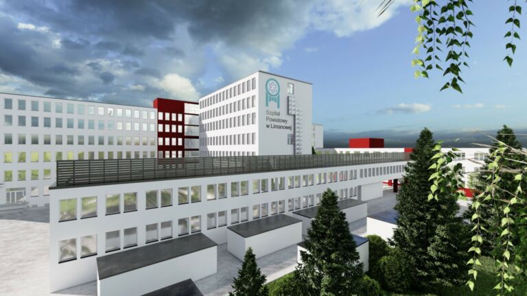 Tak będzie wyglądał limanowski szpital po termomodernizacji za 8 mln
