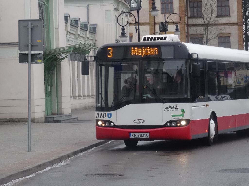 autobus sądeckiego MPK