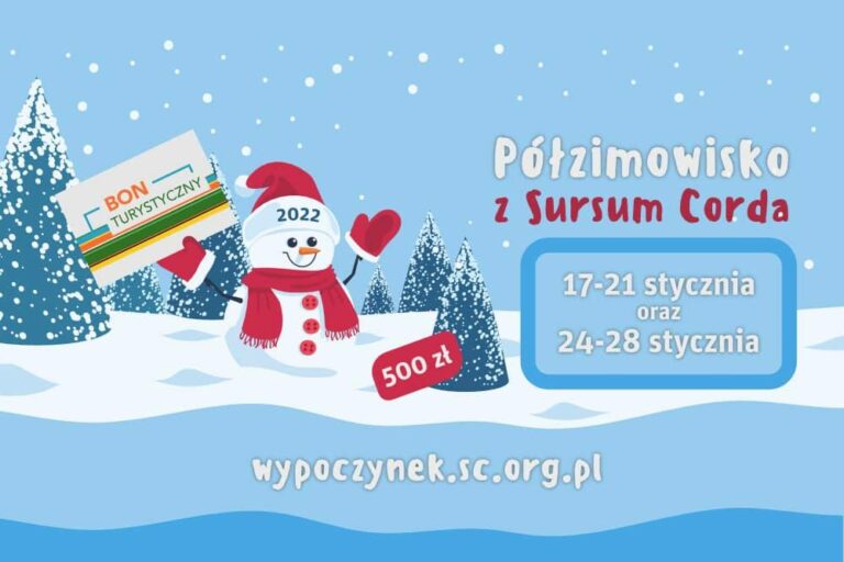 Sursum Corda organizuje ferie zimowe dla najmłodszych