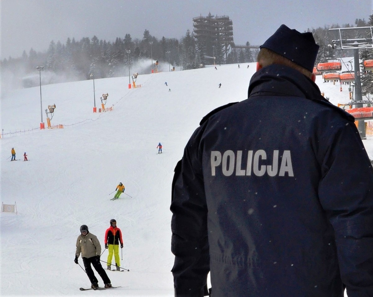 stoki, kontrole, sądeckie drogi, ferie 2022