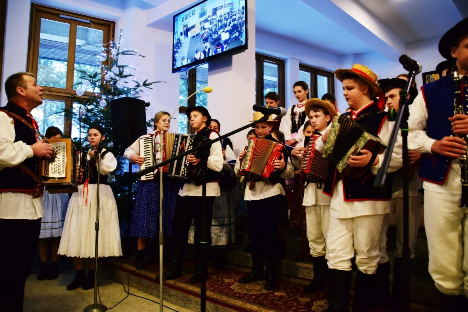 Gabryś Tokarski, choroba Duchenne’a,Dziecięcy Zespół Regionalny ,,Pogórzańskie Dzieci”, koncert charytatywny, Orkiestra Dęta z Florynki