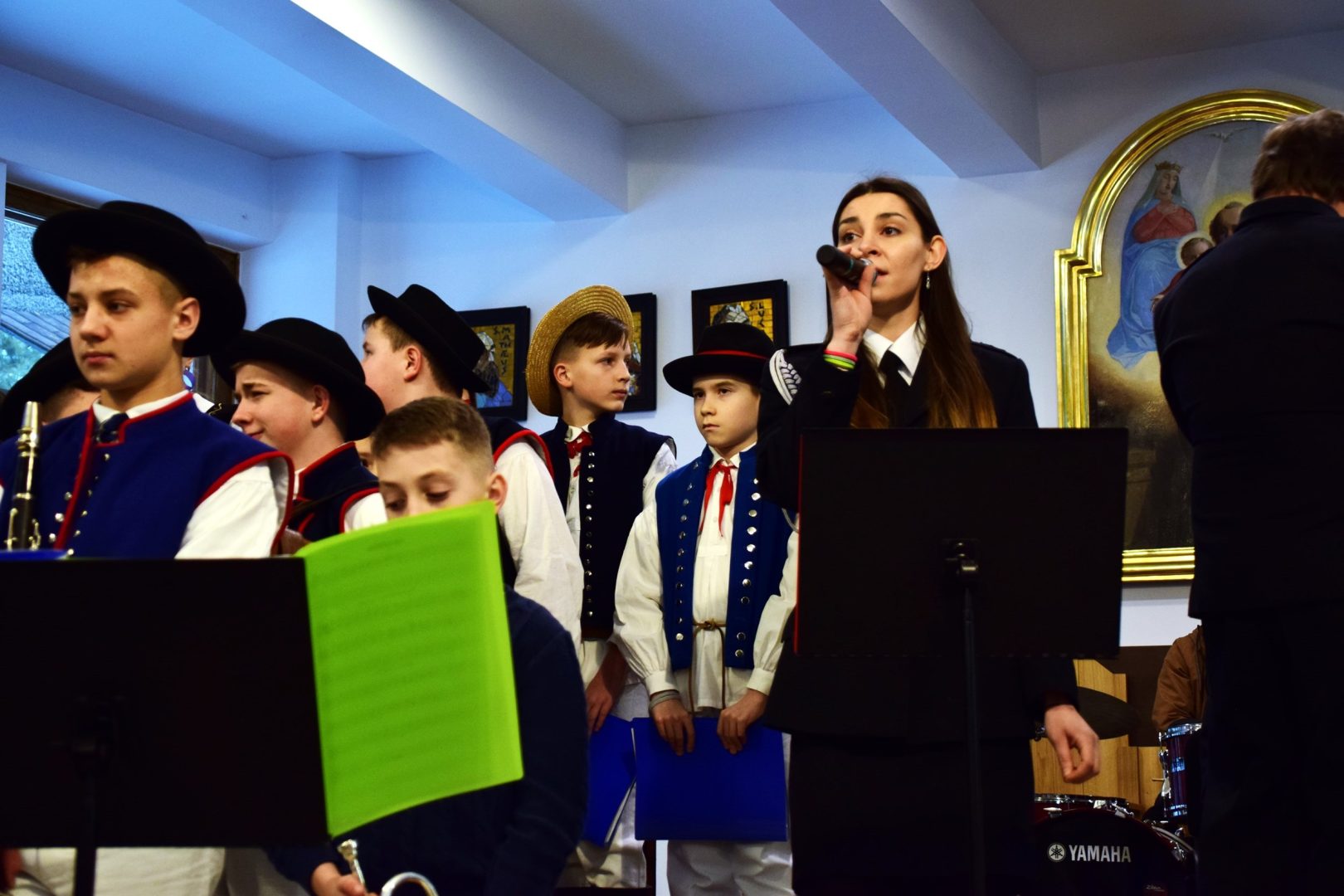 Gabryś Tokarski, choroba Duchenne’a,Dziecięcy Zespół Regionalny ,,Pogórzańskie Dzieci”, koncert charytatywny, Orkiestra Dęta z Florynki